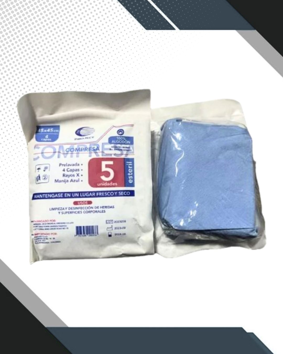 Compresa estéril