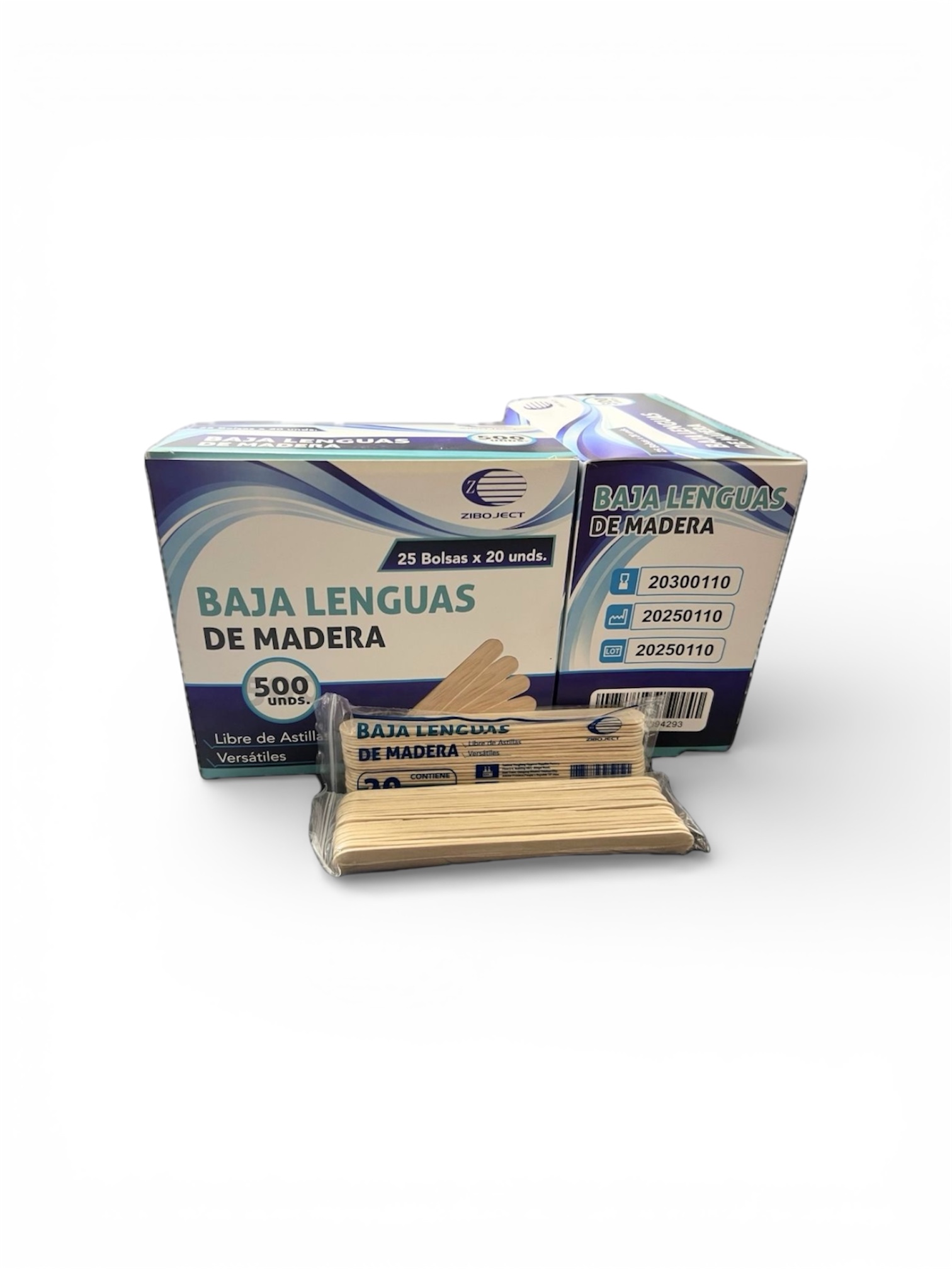 Bajalenguas de Madera